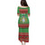 Guyana Christmas Puletasi Santa With Macaw Parrot Merry Xmas - Wonder Print Shop