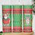 Guyana Christmas Skinny Tumbler Santa With Macaw Parrot Merry Xmas - Wonder Print Shop