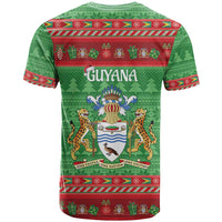 Guyana Christmas T Shirt Santa With Macaw Parrot Merry Xmas - Wonder Print Shop