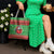Guyana Christmas Tote Bag Santa With Macaw Parrot Merry Xmas - Wonder Print Shop