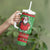 Guyana Christmas Tumbler With Handle Santa With Macaw Parrot Merry Xmas - Wonder Print Shop