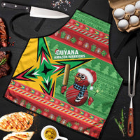 Guyana Cricket Christmas Apron Amazon Warriors Merry Xmas - Wonder Print Shop