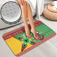 Guyana Cricket Christmas Bathroom Set Amazon Warriors Merry Xmas - Wonder Print Shop