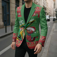 Personalized Guyana Cricket Christmas Blazer Amazon Warriors Merry Xmas - Wonder Print Shop
