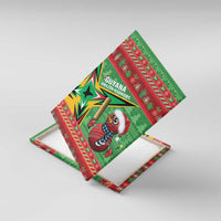 Guyana Cricket Christmas Canvas Wall Art Amazon Warriors Merry Xmas - Wonder Print Shop
