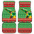Personalized Guyana Cricket Christmas Car Mats Amazon Warriors Merry Xmas - Wonder Print Shop