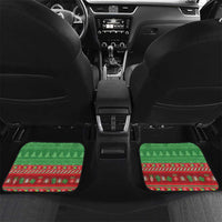 Personalized Guyana Cricket Christmas Car Mats Amazon Warriors Merry Xmas - Wonder Print Shop