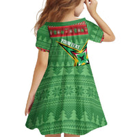 Personalized Guyana Cricket Christmas Family Matching Mermaid Dress and Hawaiian Shirt Amazon Warriors Merry Xmas - Wonder Print Shop