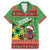 Personalized Guyana Cricket Christmas Family Matching Mermaid Dress and Hawaiian Shirt Amazon Warriors Merry Xmas - Wonder Print Shop