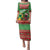 Personalized Guyana Cricket Christmas Family Matching Puletasi and Hawaiian Shirt Amazon Warriors Merry Xmas - Wonder Print Shop