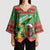 Personalized Guyana Cricket Christmas Kimono Sleeve Blouse Amazon Warriors Merry Xmas - Wonder Print Shop
