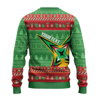 Personalized Guyana Cricket Christmas Ugly Christmas Sweater Amazon Warriors Merry Xmas - Wonder Print Shop