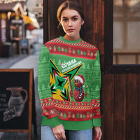 Personalized Guyana Cricket Christmas Ugly Christmas Sweater Amazon Warriors Merry Xmas - Wonder Print Shop