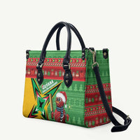 Guyana Cricket Christmas Leather Bag Amazon Warriors Merry Xmas - Wonder Print Shop