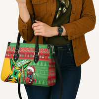 Guyana Cricket Christmas Leather Bag Amazon Warriors Merry Xmas - Wonder Print Shop