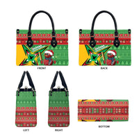Guyana Cricket Christmas Leather Bag Amazon Warriors Merry Xmas - Wonder Print Shop