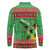 Personalized Guyana Cricket Christmas Long Sleeve Polo Shirt Amazon Warriors Merry Xmas - Wonder Print Shop