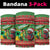 Guyana Cricket Christmas Neck Gaiter Amazon Warriors Merry Xmas - Wonder Print Shop