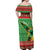 Personalized Guyana Cricket Christmas Off Shoulder Maxi Dress Amazon Warriors Merry Xmas - Wonder Print Shop