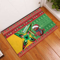Guyana Cricket Christmas Rubber Doormat Amazon Warriors Merry Xmas - Wonder Print Shop
