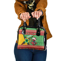 Guyana Cricket Christmas Shoulder Handbag Amazon Warriors Merry Xmas - Wonder Print Shop