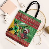 Guyana Cricket Christmas Tote Bag Amazon Warriors Merry Xmas - Wonder Print Shop