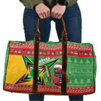Guyana Cricket Christmas Travel Bag Amazon Warriors Merry Xmas - Wonder Print Shop