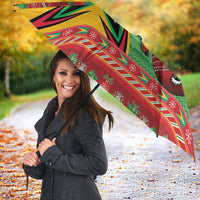 Guyana Cricket Christmas Umbrella Amazon Warriors Merry Xmas - Wonder Print Shop