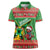 Personalized Guyana Cricket Christmas Women Polo Shirt Amazon Warriors Merry Xmas - Wonder Print Shop