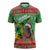 Personalized Guyana Cricket Christmas Zipper Polo Shirt Amazon Warriors Merry Xmas - Wonder Print Shop
