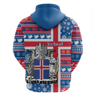 Iceland Christmas Hoodie Gyrfalcon Santa Merry Xmas - Wonder Print Shop