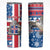 Iceland Christmas Skinny Tumbler Gyrfalcon Santa Merry Xmas - Wonder Print Shop