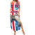 Iceland Christmas Summer Maxi Dress Gyrfalcon Santa Merry Xmas - Wonder Print Shop