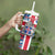 Iceland Christmas Tumbler With Handle Gyrfalcon Santa Merry Xmas - Wonder Print Shop