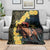Melbourne Horse Racing Blanket Yellow Roses - Ready Set Gallop! - Wonder Print Shop