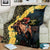 Melbourne Horse Racing Blanket Yellow Roses - Ready Set Gallop! - Wonder Print Shop
