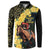 Melbourne Horse Racing Button Sweatshirt Yellow Roses - Ready Set Gallop! - Wonder Print Shop