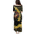 Melbourne Horse Racing Family Matching Puletasi and Hawaiian Shirt Yellow Roses - Ready Set Gallop! - Wonder Print Shop