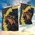 Melbourne Horse Racing Garden Flag Yellow Roses - Ready Set Gallop! - Wonder Print Shop
