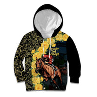 Melbourne Horse Racing Kid Hoodie Yellow Roses - Ready Set Gallop! - Wonder Print Shop