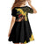 Melbourne Horse Racing Kid Short Sleeve Dress Yellow Roses - Ready Set Gallop! - Wonder Print Shop