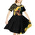 Melbourne Horse Racing Kid Short Sleeve Dress Yellow Roses - Ready Set Gallop! - Wonder Print Shop