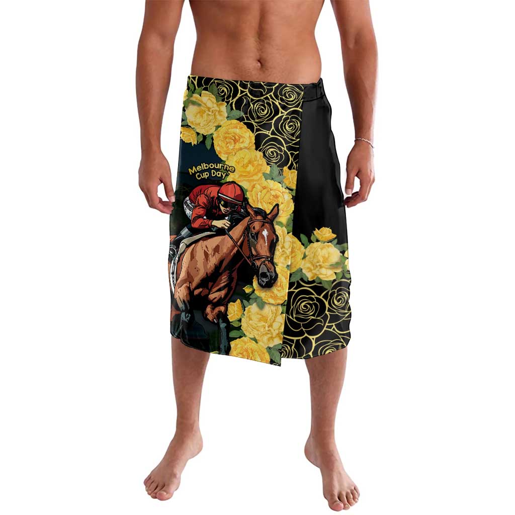 Melbourne Horse Racing Lavalava Yellow Roses - Ready Set Gallop! - Wonder Print Shop