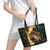 Melbourne Horse Racing Leather Tote Bag Yellow Roses - Ready Set Gallop! - Wonder Print Shop