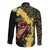 Melbourne Horse Racing Long Sleeve Button Shirt Yellow Roses - Ready Set Gallop! - Wonder Print Shop