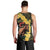 Melbourne Horse Racing Men Tank Top Yellow Roses - Ready Set Gallop! - Wonder Print Shop
