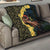Melbourne Horse Racing Quilt Yellow Roses - Ready Set Gallop! - Wonder Print Shop