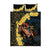 Melbourne Horse Racing Quilt Bed Set Yellow Roses - Ready Set Gallop! - Wonder Print Shop