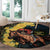 Melbourne Horse Racing Round Carpet Yellow Roses - Ready Set Gallop! - Wonder Print Shop