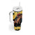 Melbourne Horse Racing Tumbler With Handle Yellow Roses - Ready Set Gallop! - Wonder Print Shop